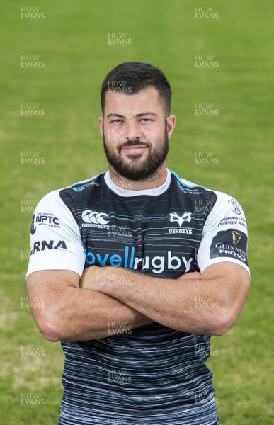 310519 - Picture shows new Ospreys Rugby signing Gareth Evans