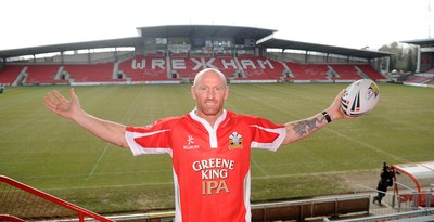 05.03.10 - Crusaders Rugby League Press Conference - Gareth Thomas who has signed for Crusaders Rugby League today. 