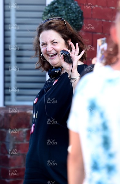 120719 - Gavin and Stacey Filming in Barry, South Wales -  Ruth Jones on the set of Gavin and Stacey in Barry