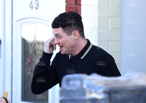 120719 - Gavin and Stacey Filming in Barry, South Wales -  Matthew Horne on the set of Gavin and Stacey in Barry