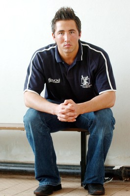 200105 - Picture shows Wales and Ospreys star Gavin Henson at St Helens Rugby Ground in Swansea