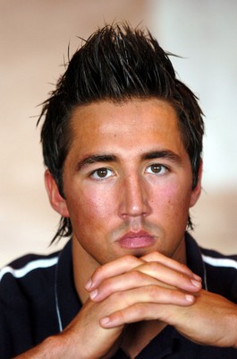 200105 - Picture shows Wales and Ospreys star Gavin Henson at St Helens Rugby Ground in Swansea