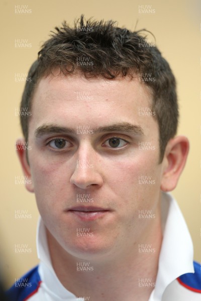 24.07.08 - GB Olympic Cycling team , Newport Velodrome, south Wales Great Britain 2008 Olympic Cycling Team member Geraint Thomas 