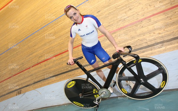 24.07.08 - GB Olympic Cycling team , Newport Velodrome, south Wales Great Britain 2008 Olympic Cycling Team member Victoria Pendleton 