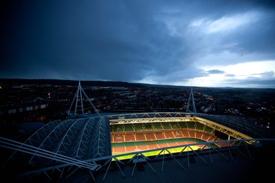 General Views Of The Millennium Stadium At Night 011112