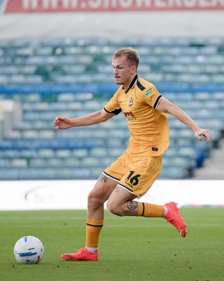 031026 - Gillingham v Newport County - Sky Bet League 2 - Matthew James Jacob of Newport County in action