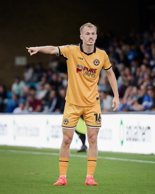 031026 - Gillingham v Newport County - Sky Bet League 2 - Alfie Merritt of Newport County