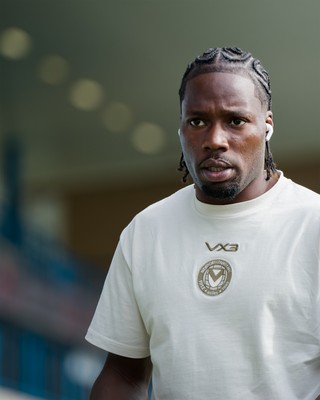 031026 - Gillingham v Newport County - Sky Bet League 2 - Yahya Bamba of Newport County
