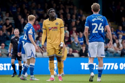 031026 - Gillingham v Newport County - Sky Bet League 2 - Michael Adu-Poku of Newport County