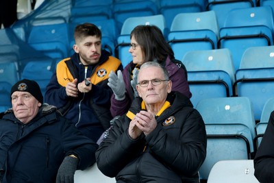 170126 - Gillingham v Newport County - Sky Bet League 2 - Newport fans