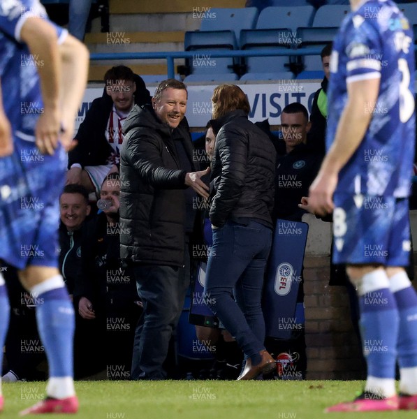170126 - Gillingham v Newport County - Sky Bet League 2 - A member of the crowd with officiating experience stepped in to officiate as the 4th official