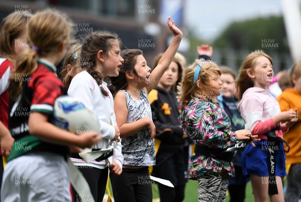 080821 - WRU - Girls Rugby Camp at Cardiff Arms Park