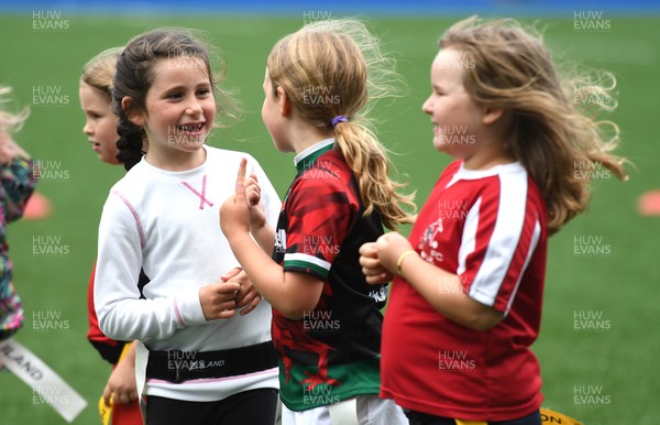 080821 - WRU - Girls Rugby Camp at Cardiff Arms Park