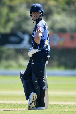 140525 - Glamorgan 2nd XI v Cardiff UCCE - T20 Blast Friendly - Callum Nicholls of Glamorgan