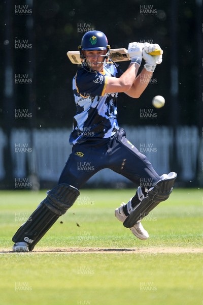 140525 - Glamorgan 2nd XI v Cardiff UCCE - T20 Blast Friendly - Henry Hurle of Glamorgan batting