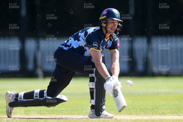 140525 - Glamorgan 2nd XI v Cardiff UCCE - T20 Blast Friendly - Henry Hurle of Glamorgan batting