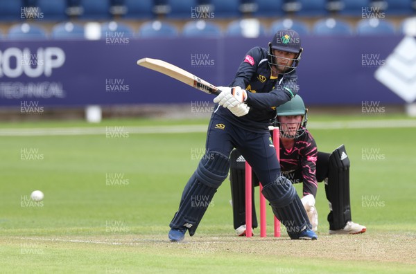 180522 - Glamorgan 2nd XI v Somerset 2nd XI T20  - Billy Root of Glamorgan plays a shot during the 2nd XI match against Somerset