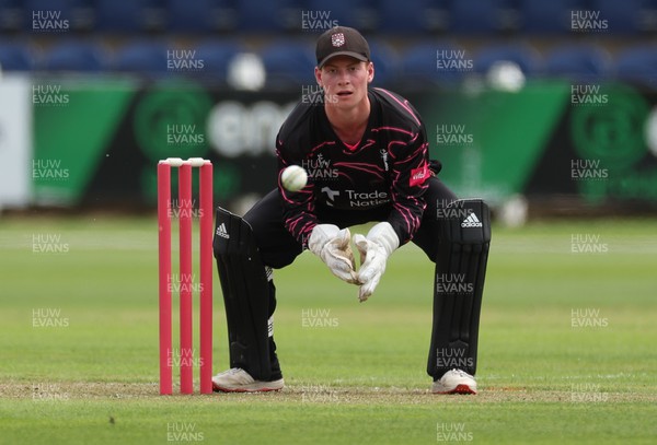 180522 - Glamorgan 2nd XI v Somerset 2nd XI T20  - Ben Green of Somerset looks to field the ball during the 2nd XI match against Somerset