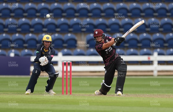 180522 - Glamorgan 2nd XI v Somerset 2nd XI T20  - Will Smeed of Somerset plays a shot during the 2nd XI match against Glamorgan
