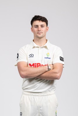 130325 - Glamorgan Cricket Squad Headshots - County Championship - Ned Leonard