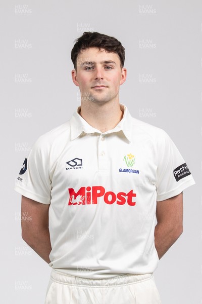 130325 - Glamorgan Cricket Squad Headshots - County Championship - Ned Leonard