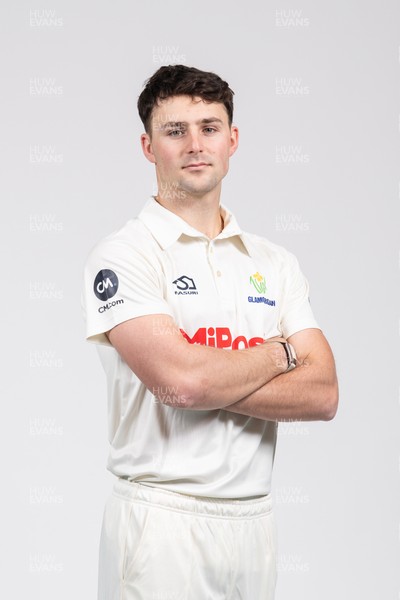 130325 - Glamorgan Cricket Squad Headshots - County Championship - Ned Leonard