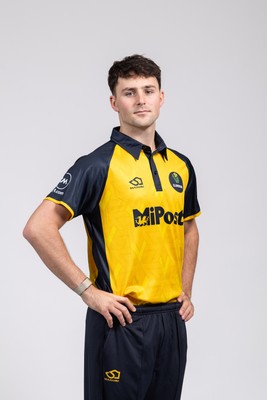 130325 - Glamorgan Cricket Squad Headshots - One Day Cup - Ned Leonard