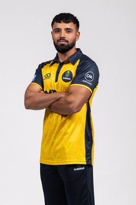 130325 - Glamorgan Cricket Squad Headshots - One Day Cup - Zain Ul-Hassan