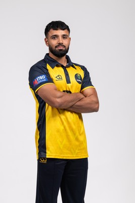 130325 - Glamorgan Cricket Squad Headshots - One Day Cup - Zain Ul-Hassan