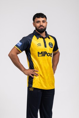 130325 - Glamorgan Cricket Squad Headshots - One Day Cup - Zain Ul-Hassan