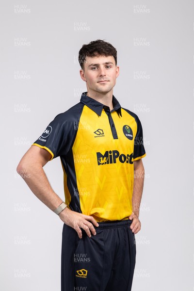 130325 - Glamorgan Cricket Squad Headshots - One Day Cup - Ned Leonard