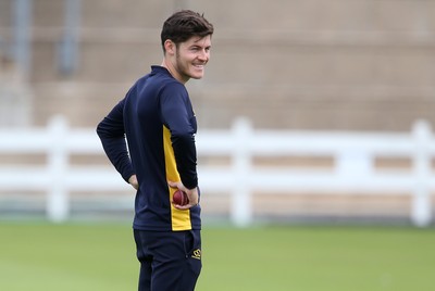 130720 - Glamorgan County Cricket Club return to group training at Sophia Gardens, Cardiff - Owen Morgan