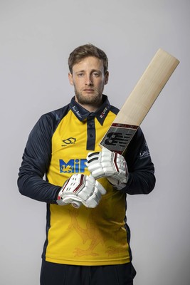 280321 - Glamorgan Cricket Squad Headshots - Royal London One Day - Billy Root