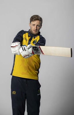 280321 - Glamorgan Cricket Squad Headshots - Royal London One Day - Billy Root