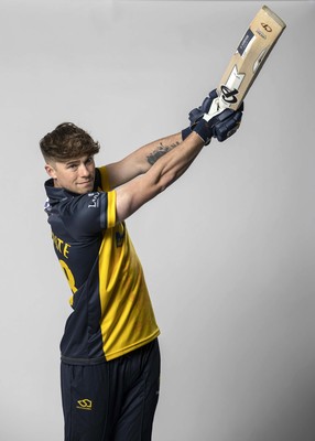 280321 - Glamorgan Cricket Squad Headshots - Royal London One Day - Dan Douthwaite