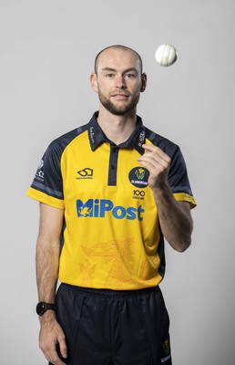 280321 - Glamorgan Cricket Squad Headshots - Royal London One Day - Jamie McIlroy