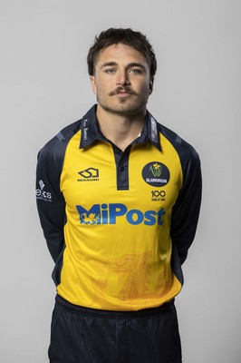 280321 - Glamorgan Cricket Squad Headshots - Royal London One Day - Kiran Carlson