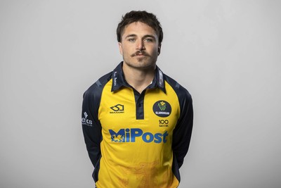 280321 - Glamorgan Cricket Squad Headshots - Royal London One Day - Kiran Carlson