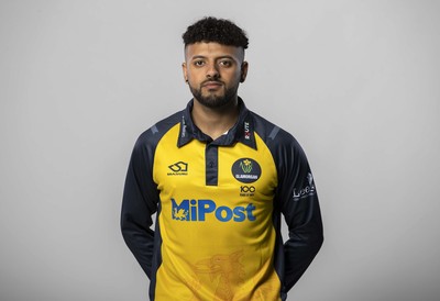 280321 - Glamorgan Cricket Squad Headshots - Royal London One Day - Prem Sisodiya