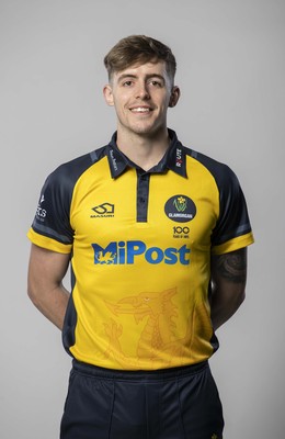 280321 - Glamorgan Cricket Squad Headshots - Royal London One Day - Roman Walker