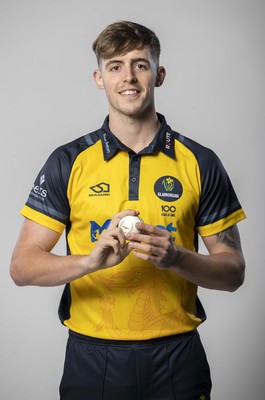 280321 - Glamorgan Cricket Squad Headshots - Royal London One Day - Roman Walker