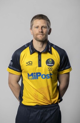 280321 - Glamorgan Cricket Squad Headshots - Royal London One Day - Tim Van Der Gugten