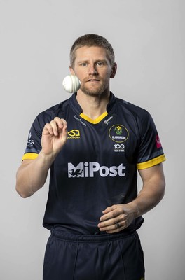 280321 - Glamorgan Cricket Squad Headshots - T20 - Tim Van Der Gugten