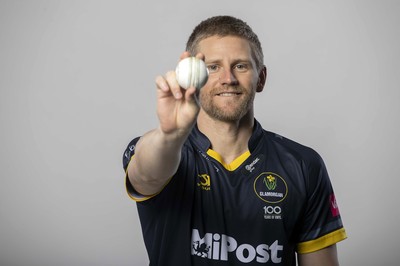 280321 - Glamorgan Cricket Squad Headshots - T20 - Tim Van Der Gugten