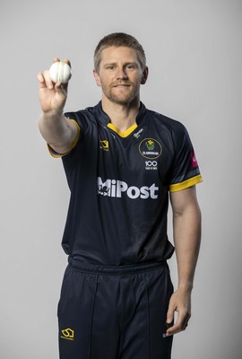 280321 - Glamorgan Cricket Squad Headshots - T20 - Tim Van Der Gugten