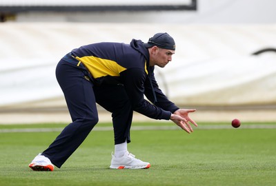 020424 - Glamorgan Cricket Training - Harry Podmore of Glamorgan