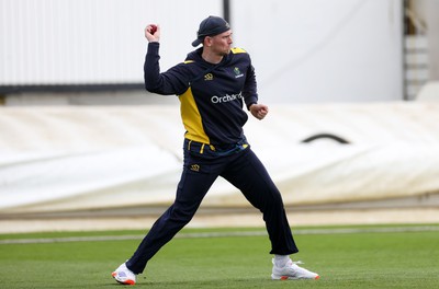 020424 - Glamorgan Cricket Training - Harry Podmore of Glamorgan