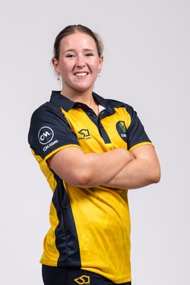 130325 - Glamorgan Women Cricket Squad Headshots - One Day Cup - Flo Sharman