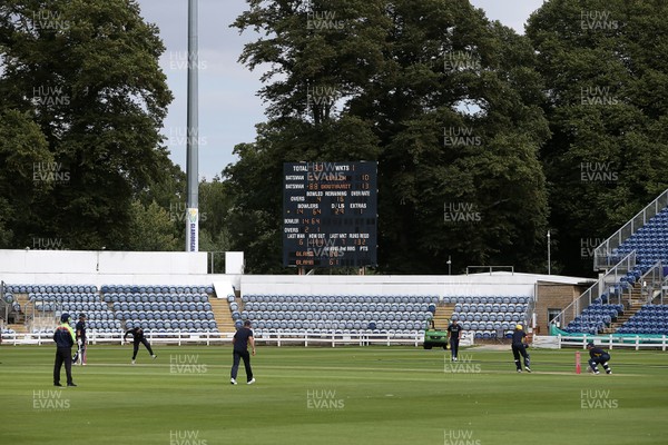 210720 - Glamorgan Cricket Intra Squad Game - General View of play at Sophia Gardens