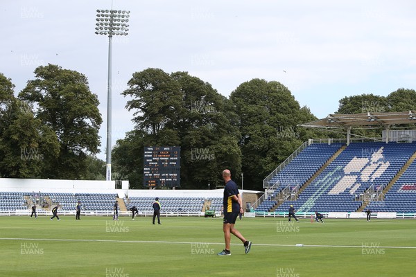 210720 - Glamorgan Cricket Intra Squad Game - General View of play at Sophia Gardens